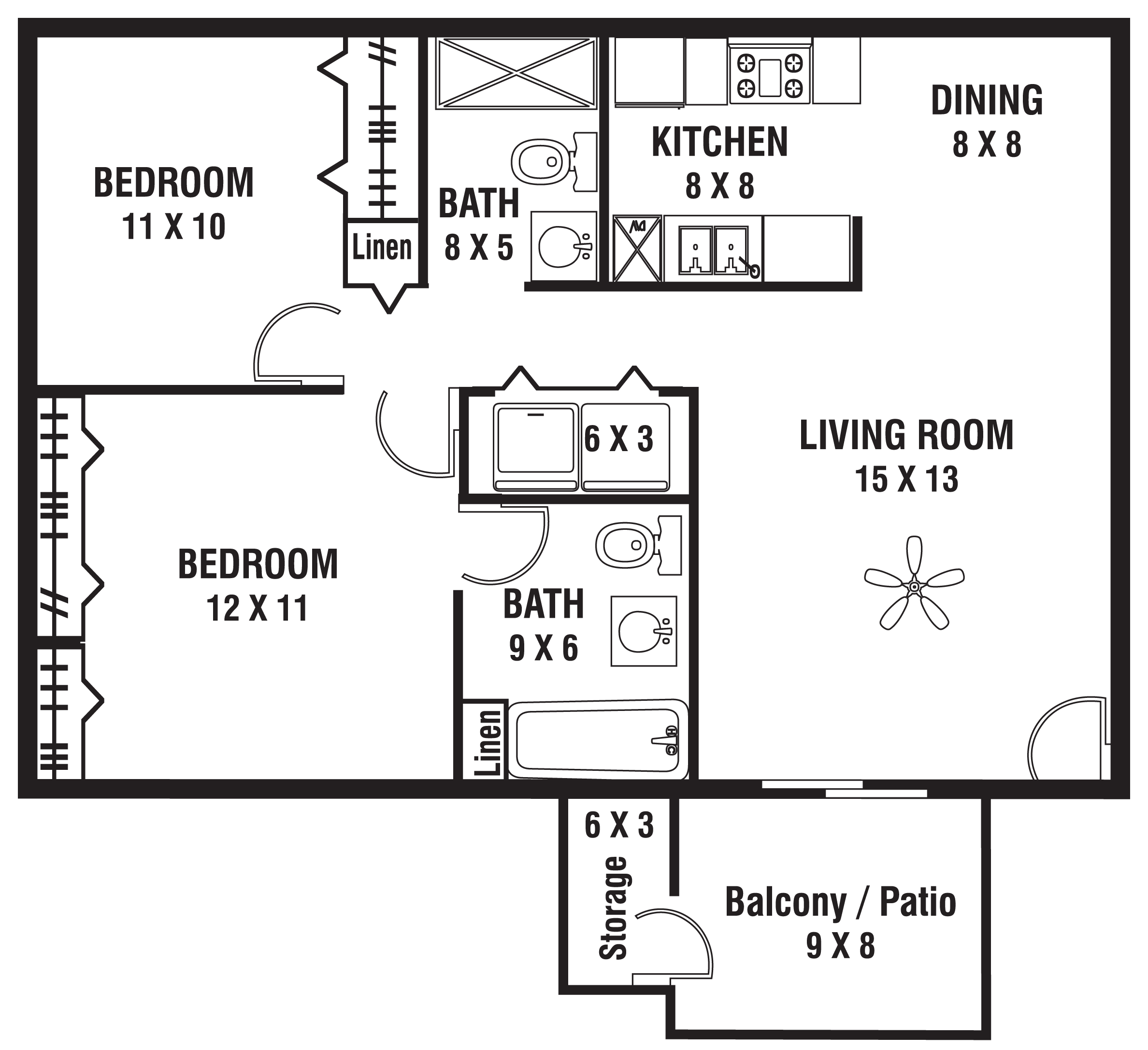 550 N Harrison Rd 1-2 Beds Apartment for Rent - Photo Gallery 28